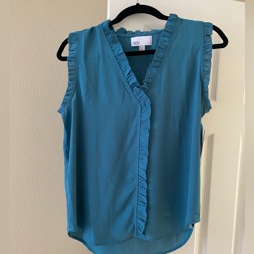 Teal tank top